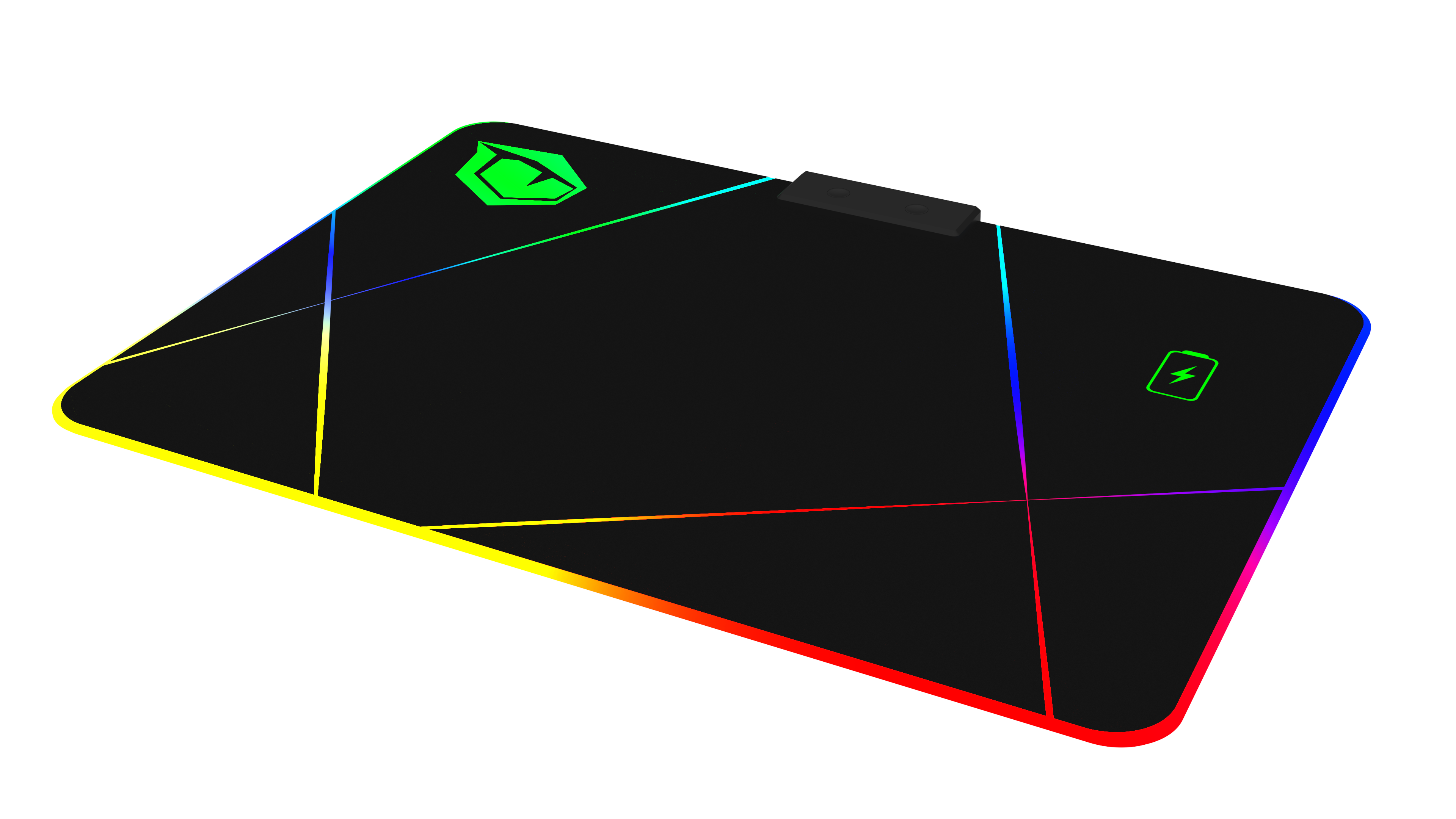 Pusat RGB Gaming Mousepad V2 Wireless Charging